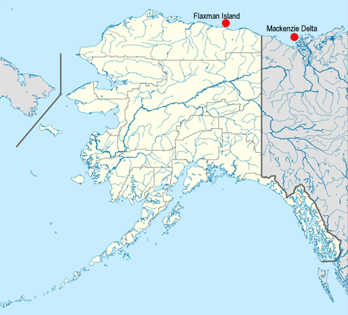 Alaska und das Mackenzie-Delta in Kanada 