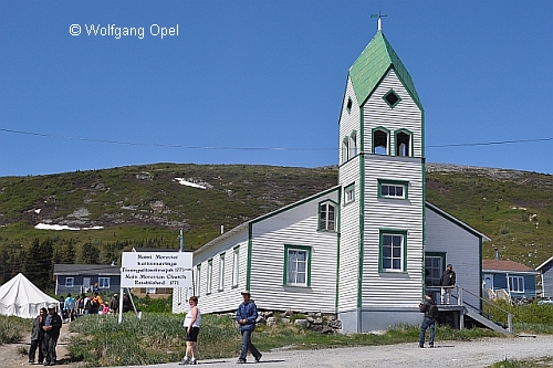 Kirche in Nain, Labrador - © Wolfgang Opel