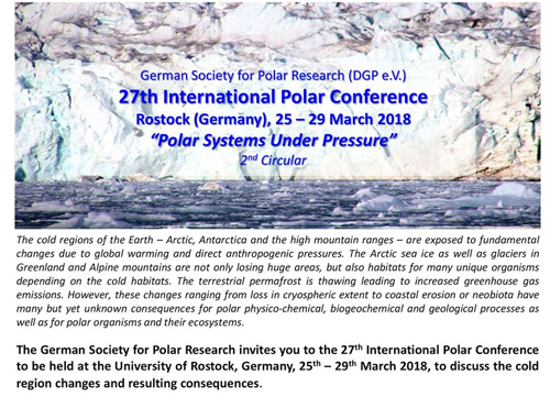Internationale Polarkonferenz in Rostock 2018