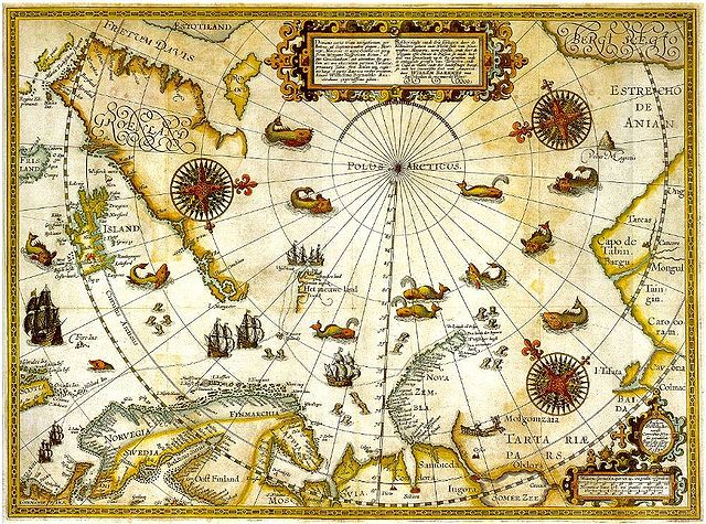 Karte von 1599