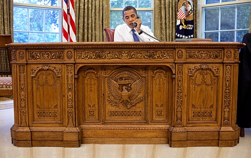 Schreibtisch im Oval Office