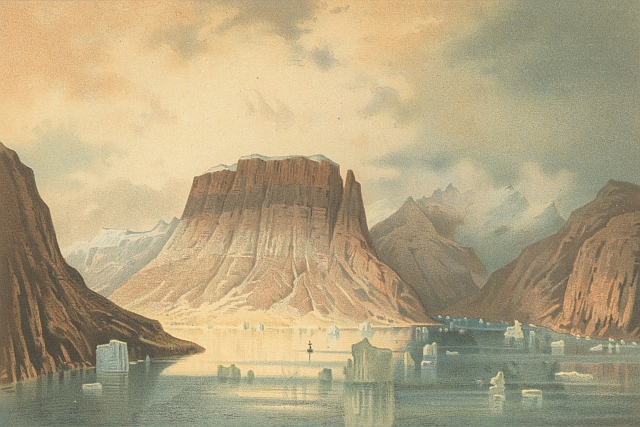 Das Teufelsschloss am Kaiser Franz Josef Fjord