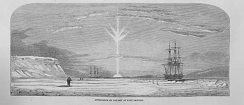 HMS Enterprise und HMS Investigator – Illustrated London News, 1850