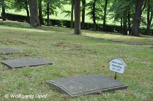 Miertschings Grab auf dem Gottesacker in Kleinwelka