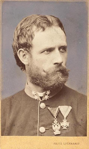 Julius von Payer, Foto von Fritz Luckhardt