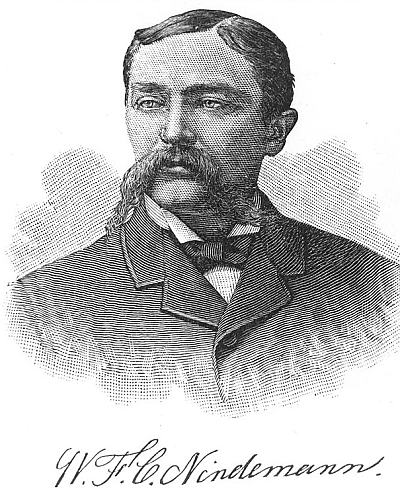 Porträt Wilhelm Friedrich Carl Nindemann