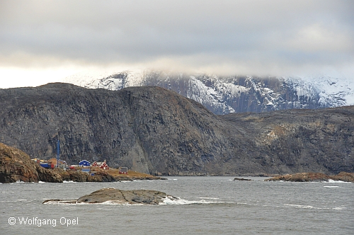 Blick auf Upernavik, Nordwestgrönland