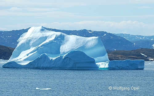 Eisberg - für Schiffe ziemlich gefährlich 