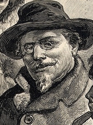 Frederick Schwatka, dargestellt von Heinrich W. Klutschak