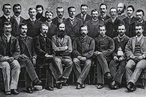 Members of the expedition, here without Schneider