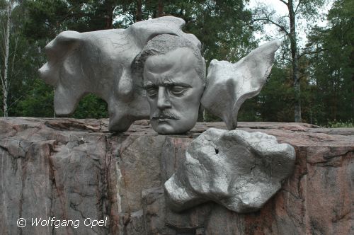 Eila Hiltunens Skulptur von Jean Sibelius