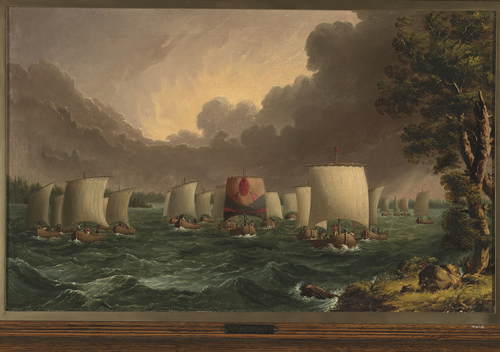 "Brigade of Boats", Paul Kane - Courtesy of the Royal Ontario Museum, © ROM