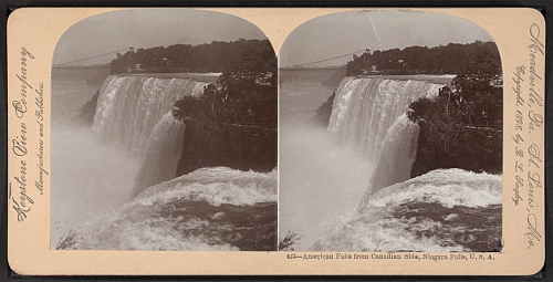 Historische Ansichtskarte - Niagara Falls