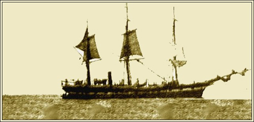 Walfangschiff Hope, Foto: Project Gutenberg of Australia