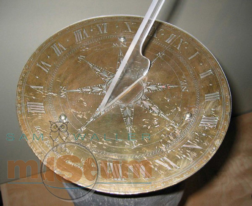 Sundial, sent by Lady Franklin – © Sam Waller Museum