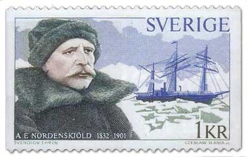 Schwedische Briefmarke