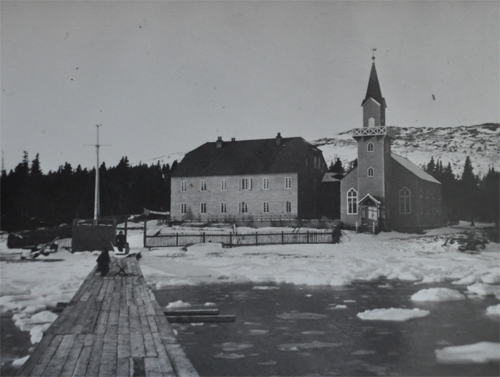 Kirche von Makkovik - um 1900