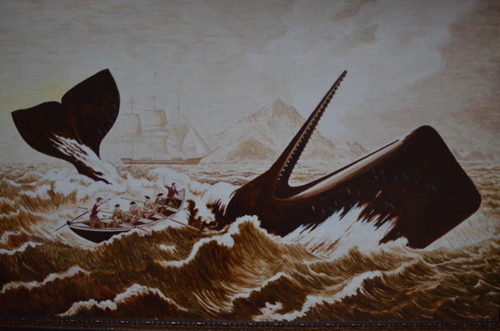 Ölgemälde Moby Dick  –  Foto © Ullrich Wannhoff