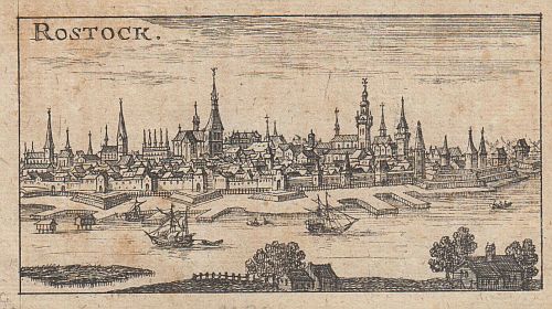 Rostock um 1725