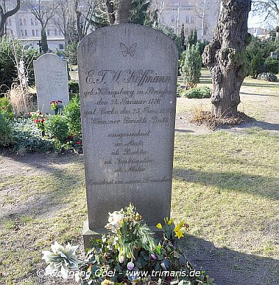 Hoffmanns Grab auf dem Jerusalem-Freidhof vor dem Halleschen tor, Berlin