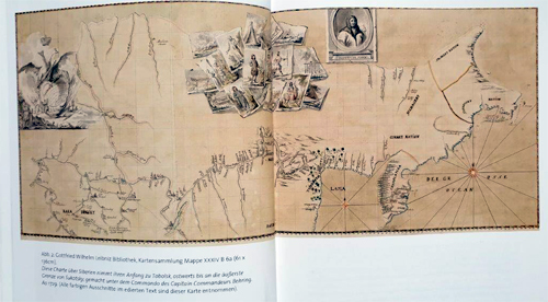 Karte der Expedition
