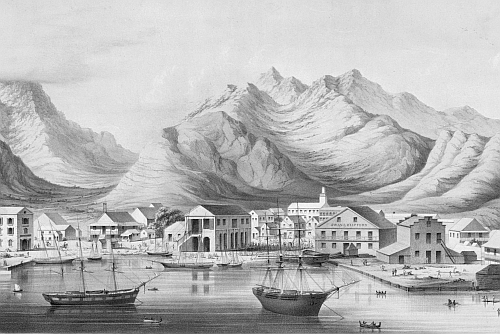 Honolulu um 1850