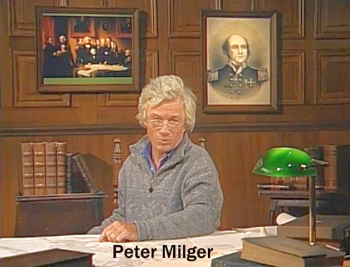 Peter Milger in seiner TV-Dokumentation