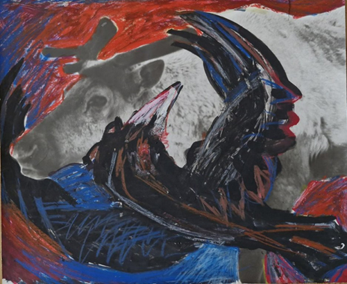 "Als die Menschen noch Tiere waren" Zyklus © Ullrich Wannhoff