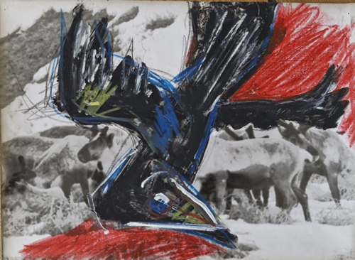 "Als die Menschen noch Tiere waren" Zyklus © Ullrich Wannhoff