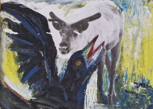 "Als die Menschen noch Tiere waren" Zyklus © Ullrich Wannhoff